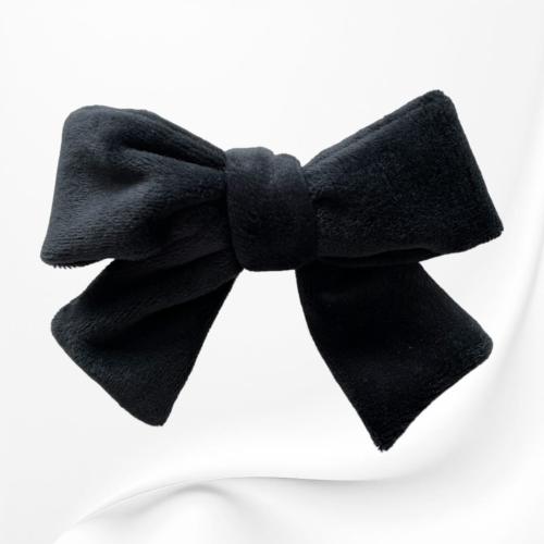 SKD012 SPINKA KOKARDKA DUŻA WELUROWA SZARA GRAFITOWA.JPG