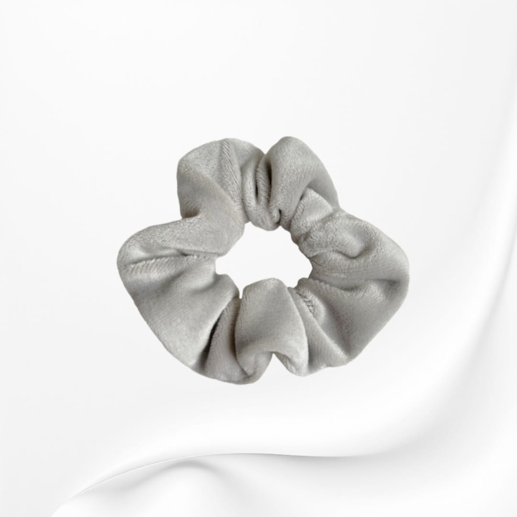 GS004 Gumka frotka scrunchie śednia welurowa szara jasna.JPG