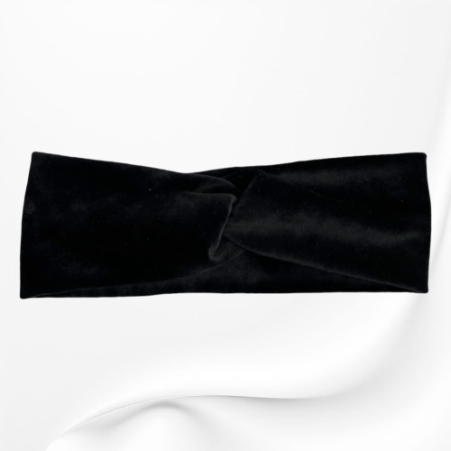 OMP035 OPASKA TWIST NA GŁOWĘ WELUROWA CZARNA.JPG