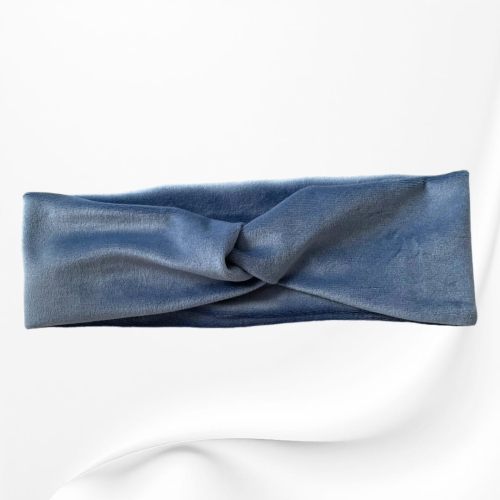 OMP048 OPASKA TWIST NA GŁOWĘ WELUROWA niebieska jeansowa.JPG