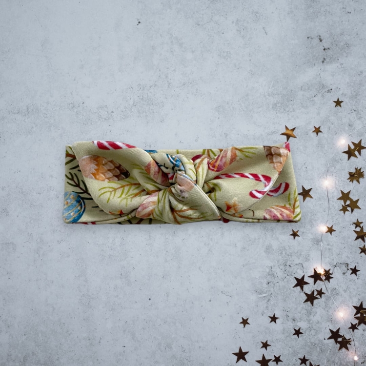 OD089 OPASKA PIN UP NIEMOWLĘCA Z KOKARDĄ stroik świąteczny.JPG