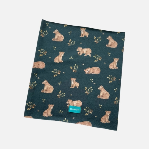 KD109 Komin dresowy dziecięcy z dresówki dla dzieci niedźwiadki.JPG