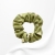 GS058 Gumka frotka scrunchie kwiaty zielona.JPG