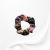GD089 Gumka frotka scrunchy scrunchie mini kwiaty fioletowe.JPG