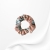 GD091 Gumka frotka scrunchy scrunchie mini kwiaty różowa.JPG