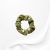 GD092 Gumka frotka scrunchy scrunchie mini kwiaty zielona.JPG
