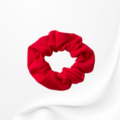 GS060 Gumka frotka scrunchie czerwona.JPG