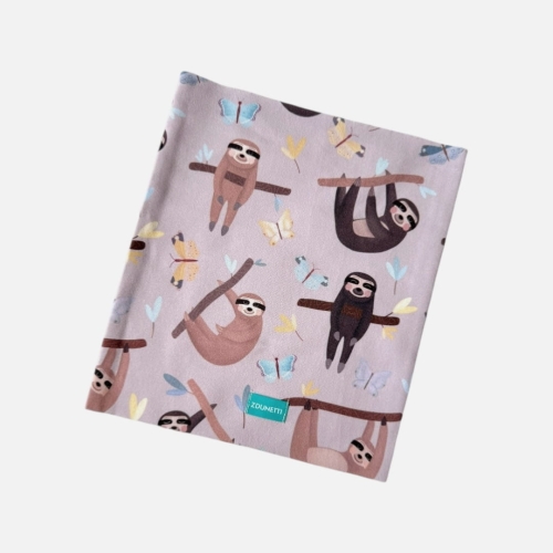 KD122 Komin dresowy dziecięcy z dresówki dla dzieci leniwce.JPG