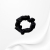 GJM003 JEDWABNA SCRUNCHIE GUMKA DO WŁOSÓW MINI CZARNA.JPG
