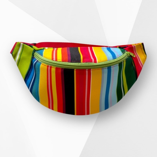 NM003 nerka saszetka na pas biodrowa paski pasiak łowicki łowicka folk folkowa kolorowa.JPG