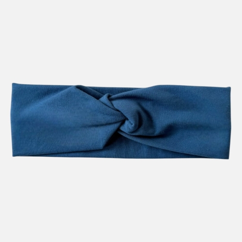 OMP072 opaska przeplatana na głowę twist NIEBIESKA CIEMNA.JPG
