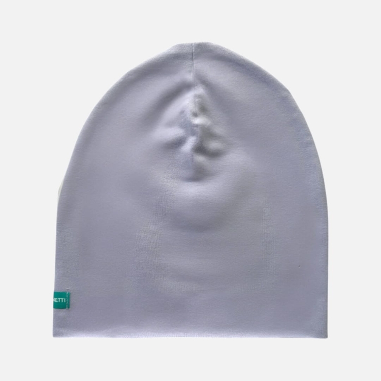 CD083 Czapka z dresówki dresowa beanie fioletowa lawendowa.JPG