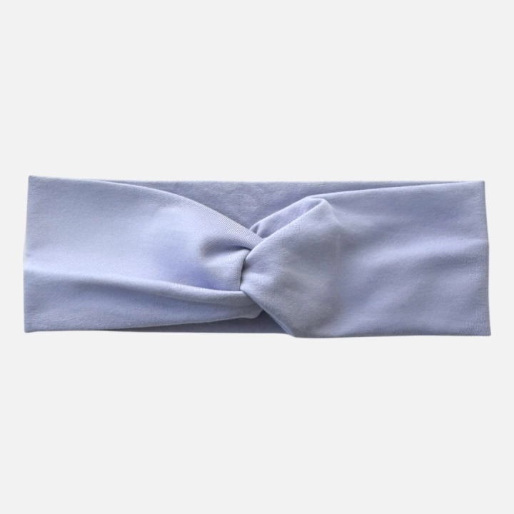 OMP075 opaska przeplatana na głowę twist fioletowa lawendowa.JPG