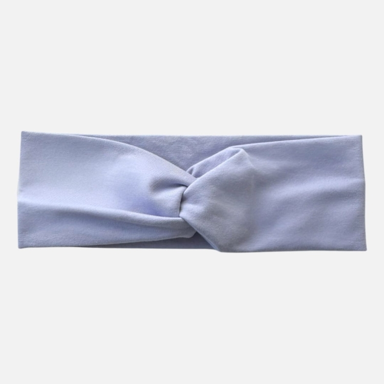 OMP075 opaska przeplatana na głowę twist fioletowa lawendowa.JPG