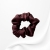 GJMD013 jedwabna scrunchie gumka do włosów jedwab brązowa bakłażanowa.JPEG