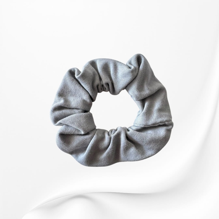 GS090 Gumka frotka scrunchie szara cementowa.JPEG