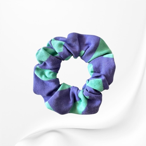 GS085 Gumka frotka nitki turkusowe fioletowa.JPEG