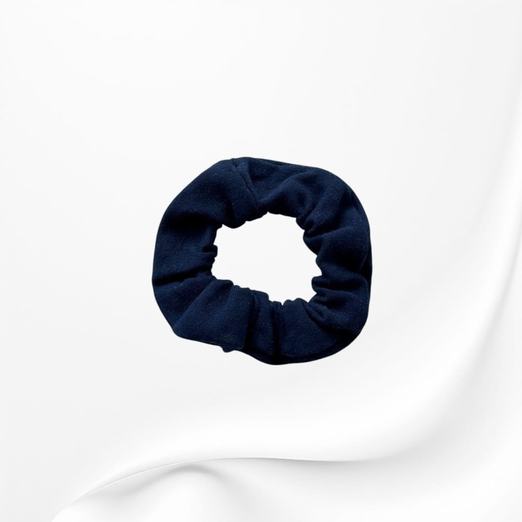 GD116 Gumka frotka scrunchy scrunchie mini granatowa.JPEG