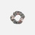GD012 Gumka frotka scrunchy scrunchie mini wąska leśny świat szara.PNG
